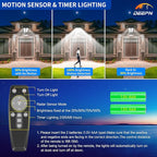 Solar Lights Outdoor, IP66 Waterproof Street Lights Outdoor, 6500K Dusk to Dawn - Image 5
