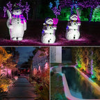 Outdoor Landscape Lighting, 6 Pack RGB Outdoor Spot Lights - Image 6