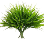 alyptus Artificial Grass Outdoor 12 Bundles Fake Plants Outside Green Onion by ALYPTUS