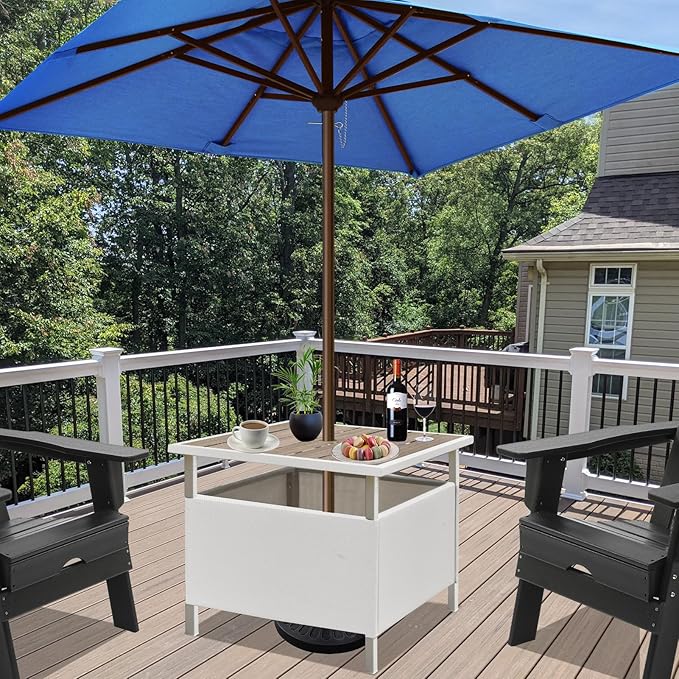 LZRS Adirondack Square Outdoor Side Table - Image 2