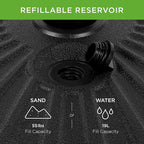 Best Choice Products Fillable Umbrella Base Stand Round Sunburst Plastic Patio - Image 2