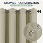 Outdoor Curtains for Patio Waterproof 6 Panels - Image 5