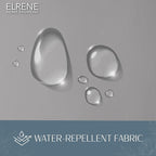 Elrene Home Fashions Matine Weatherproof Tab-Top Indoor/Outdoor Solid Color - Image 4