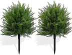 Artificial Topiary Bushes for Outdoors by FAJUNZH