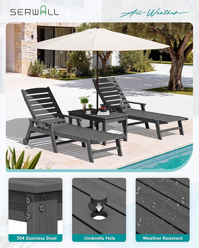 SERWALL Outdoor Coffee Table - Image 5