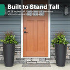Step2 Tremont Tall Round Tapered Planter, Indoor/Outdoor Plants, Efficient - Image 3