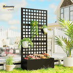 Outsunny Galvanized Raised Garden Bed - Image 2
