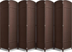Sorbus 8 Panel Room Divider 6 ft. Tall by Sorbus