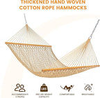 Lazy Daze Hammocks Double Rope Hammock, 2 Person Traditional Outdoor Hand Woven - Image 2