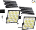 JACKYLED Solar Lights Outdoor Waterproof, Motion Sensor Security Flood Lights by JACKYLED
