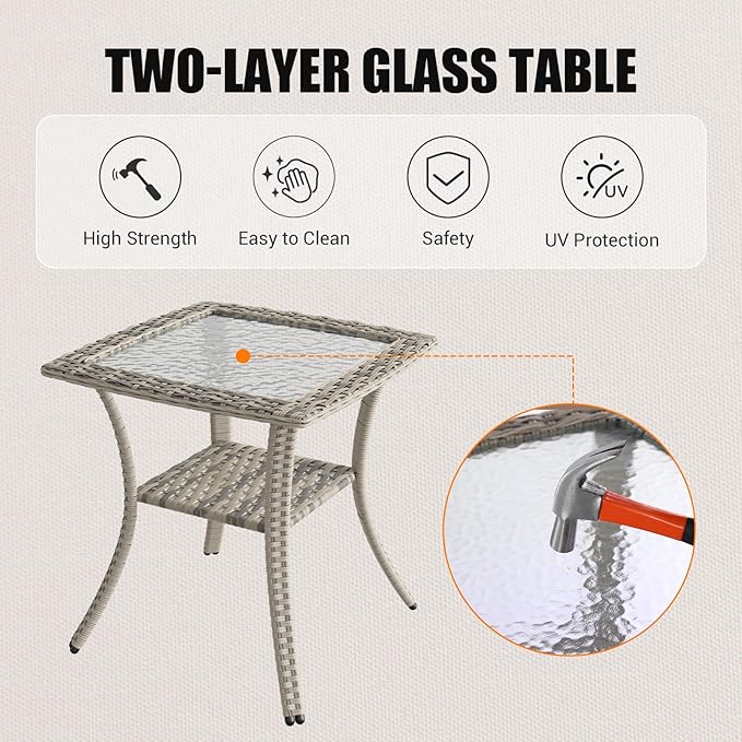 15-Piece Outdoor Patio Furniture Set - Image 9