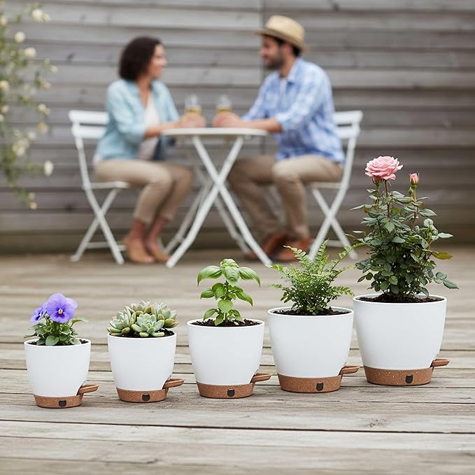 montresor 5-Pack Self-Watering Planters - Image 9