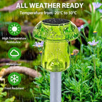Solar Lights Outdoor, 16 Pack Mushroom Lights Outside Waterproof, Solar Powered - Image 6