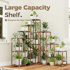 BamWorld Tall Plant Shelf Stand - Image 3