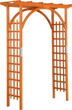Yaheetech 85in Wooden Garden Trellis Horticulture Garden Arch Arbor by Yaheetech