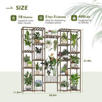 Plant Stand Indoor Tall Hanging Plant Shelf 16 Tiers Large Outdoor Plant Rack - Image 3