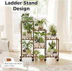 Bamworld Plant Stand with Wheels - Image 2
