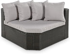 Merax 7-Piece Outdoor Wicker Sectional Sofa Set, Modular Rattan Conversation Set - Image 8