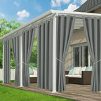 Outdoor Curtains for Patio Waterproof by RichSets