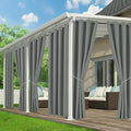 Outdoor Curtains for Patio Waterproof by RichSets