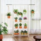 Plant Stand Indoor Outdoor, 3-Tier Heavy Duty Metal Hanging Plant Shelf - Image 6