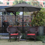 Sunnyglade 9Ft Patio Umbrella Outdoor Table Umbrella - Image 2