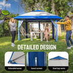 CROWN SHADES 13x13 Pop Up Gazebo, Canopy Tent, Gazebos on Clearance - Image 3