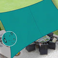 LOVE STORY Rectangle 8'x18' Waterproof Sun Shade Sail Canopy UV Block by LOVESTORY
