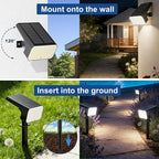 LANSOW Solar Spot Lights Outdoor Waterproof IP67, Solar Landscape Spotlights - Image 6