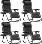 Homall Zero Gravity Chair Patio Folding Lawn Outdoor Lounge Gravity Camp by Homall