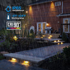 LEONLITE 8-Pack 7 Inch LED Hardscape Lighting, Update Retaining Wall Lights - Image 7