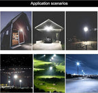 2Pack LED Flood Light Outdoor, 250W LED Work Light 25500lmwith 6FT US Plug - Image 7