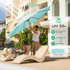 JEAREY 9FT Outdoor Patio Umbrella - Image 4