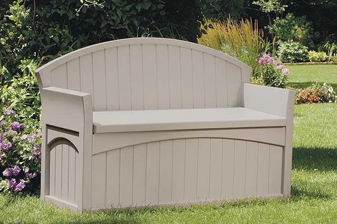 Suncast Outdoor Storage Bench - Image 14