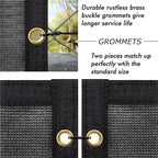 UPGRADE Privacy Fence Screen 4'x38' Black Outdoor 90% Visibility Blockage 170 - Image 3