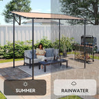 Aoxun 10x6 Lean to Gazebo Outdoor Pergola - Image 3