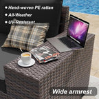 ALAULM 13 Pieces Outdoor Patio Furniture Set - Image 2