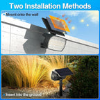 108 LED Solar Spot Lights Outdoor, Solar Lights Outdoor IP65 Waterproof - Image 3