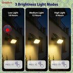 Solar Lights Outdoor Waterproof, 3 Lighting Modes Solar Spot Lights Outdoor - Image 3