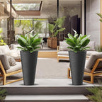 Kante Tall Round Planter Set of 2 - Image 6