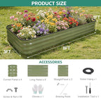 5 in 1Galvanized Raised Garden Bed - Image 2
