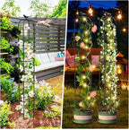 Tower Obelisk Garden Trellis for Climbing Plant，6.3FT/75.6" Rustproof Metal - Image 7