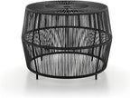 Furniture of America Ysar Boho Rattan Round Coffee Table Outdoor by FurnitureofAmerica