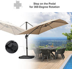 PURPLE LEAF 9'×11.5' Cantilever Patio Umbrella - Image 6
