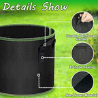 3 Gallon Grow Bags 6 Pack - Image 6