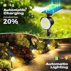 nipify 10 Pack Solar Spot Lights Outdoor Waterproof - Image 4