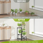 5 Tier Plant Stand Indoor, Tiered Plant Stand Outdoor - Image 4