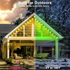 150FT Permanent Outdoor RGB Lights - Image 6