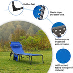 KingCamp Lounge Chair Outdoor, Folding Tanning Chairs Comfy Adjustable - Image 5