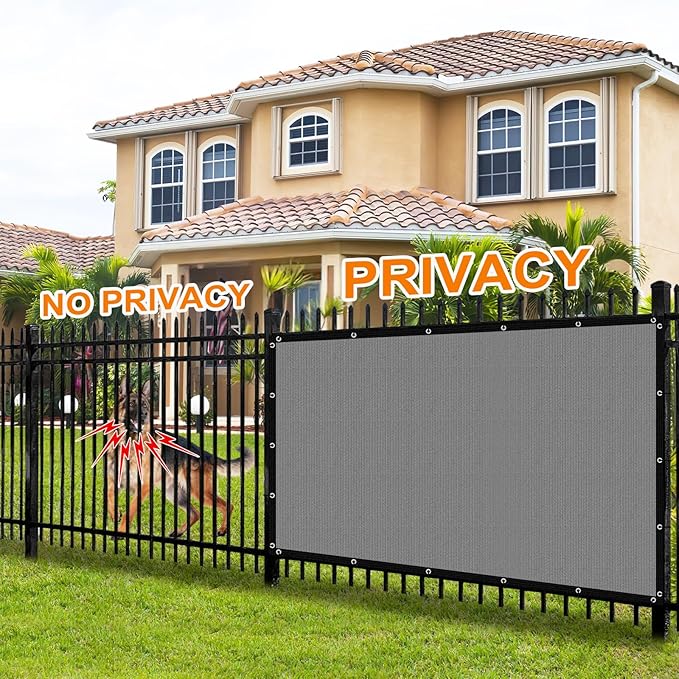 Artpuch 90% Sun Shade Cloth, 5 x 12 FT Pergola Shade Cover Canopy - Image 5